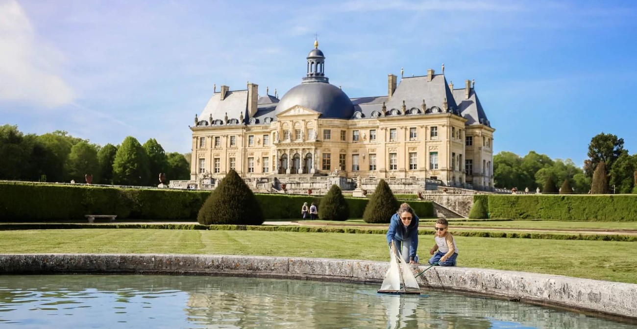 Chasse aux oeufs Vaux le Vicomte Activité en famille, avec enfants pour Pâques