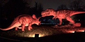 Préhistoric Safari. Des dinosaures rugissants au Jardin d'Acclimatation !