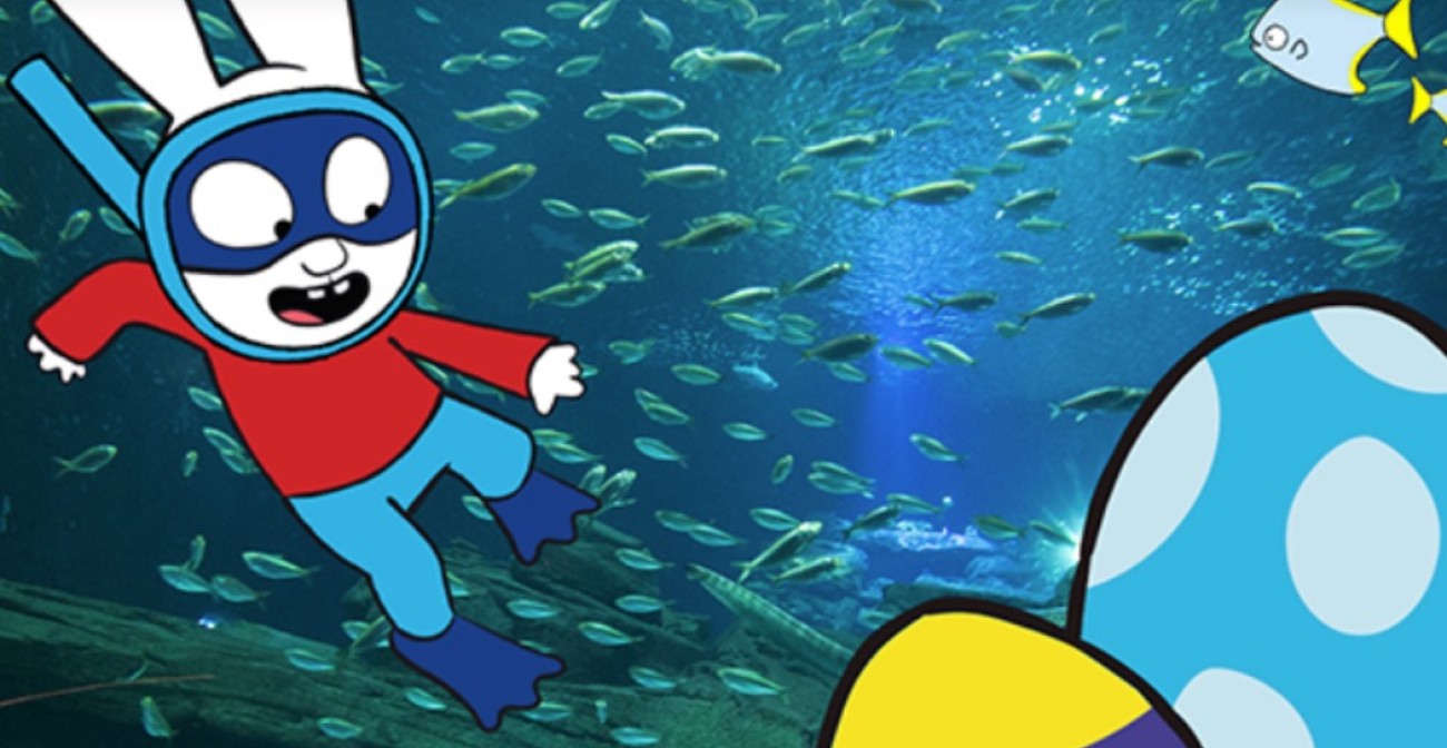 Dimanche de Pâques, chasse aux oeufs à l'aquarium de Paris