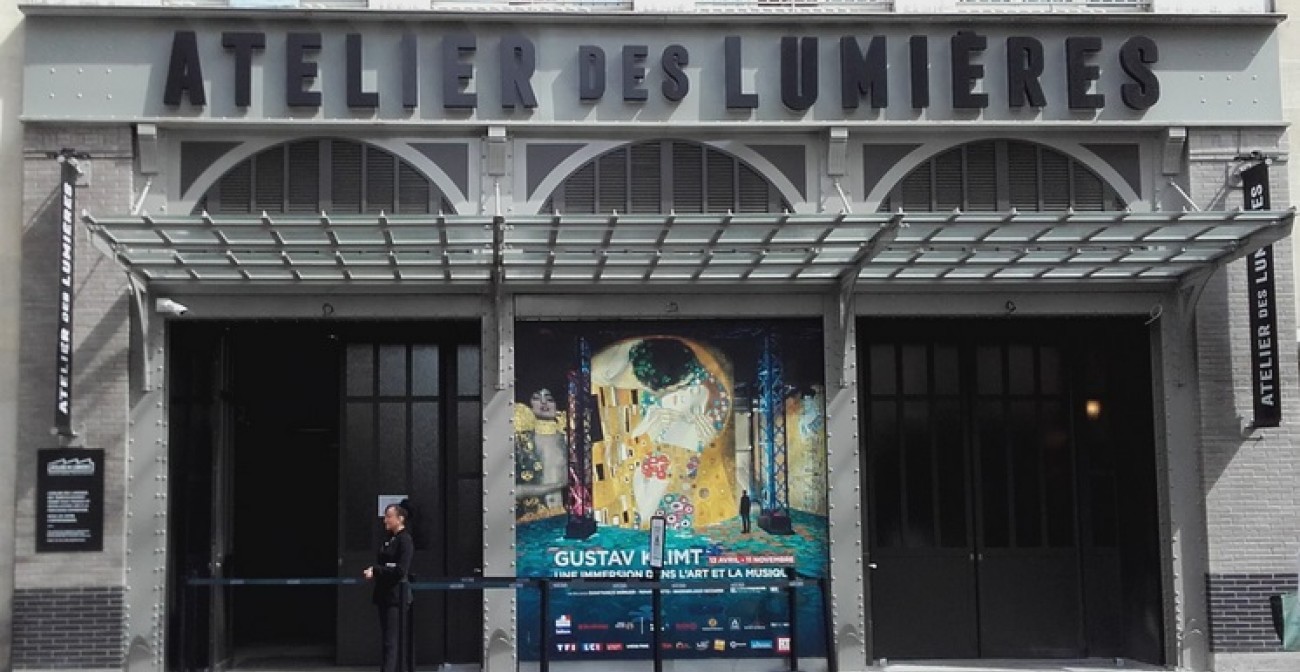 Atelier des Lumières, Paris, projections numériques