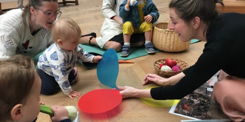 La Baby visite du Petit Palais, une balade douceur adaptée aux bébés