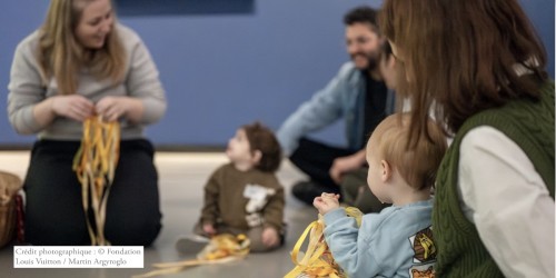 Les parcours bébé de la Fondation Louis Vuitton, faire découvrir l’art à son bébé 