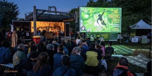 Ciné-Jardins, cinéma en plein air et écologie