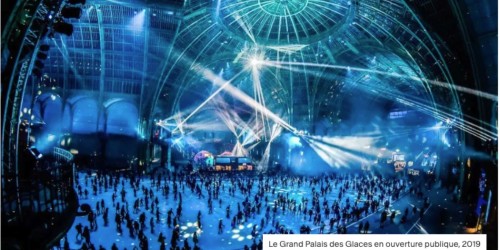 La plus grande patinoire indoor au monde de retour sous la nef du Grand Palais