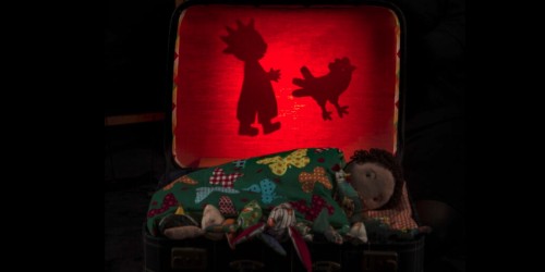 Chut! C’est la nuit, Conte, marionnettes et ombres en valises et en musique