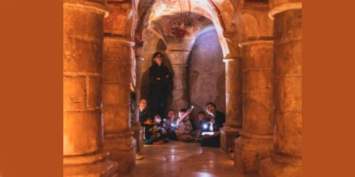 Le secret du labyrinthe, visite contée en famille à la Cité de l'architecture