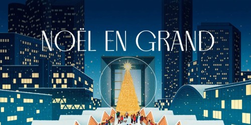 Marché de Noël et patinoire à la Défense