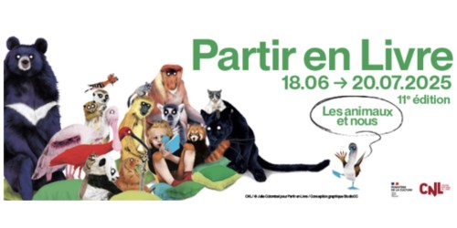 Partir en Livre, les livres sortent des étagères pour aller à la rencontre des jeunes publics