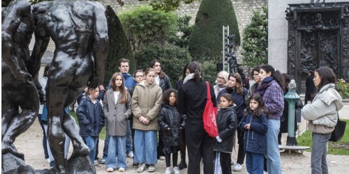 Les Dimanches en famille du musée Rodin, visite guidée en famille
